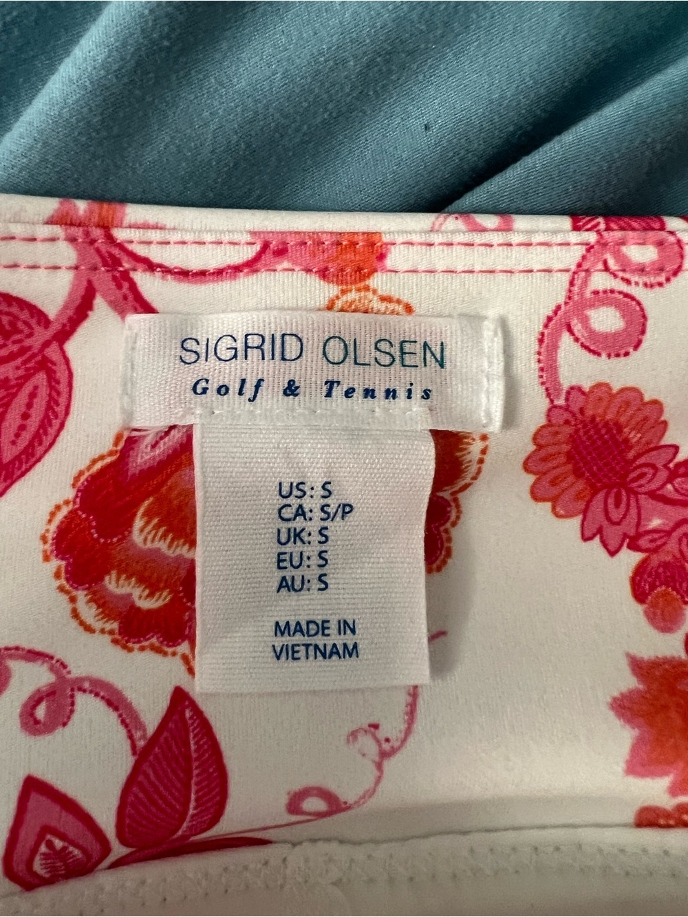 NWT Sigrid Olsen Quarter zip top and matching skirt sz SMALL - Picture 6 of 8